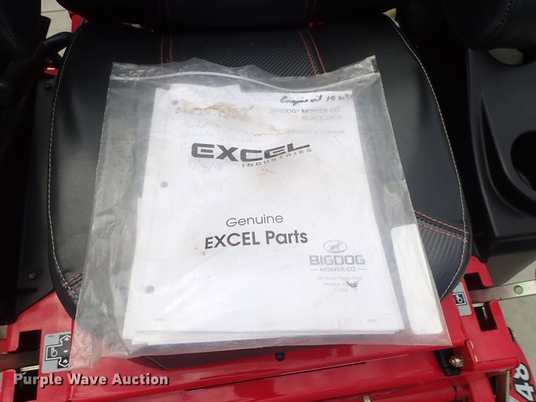 image for item GV9596 Big Dog Black Jack 932640 ZTR lawn mower