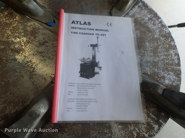 image for item GV9599 2007 Atlas TC-421 tire machine