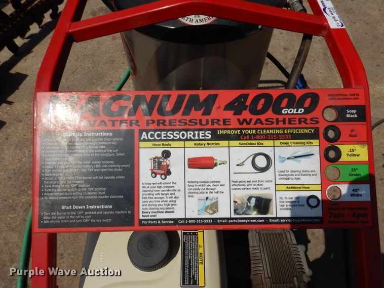 image for item HA9384 Magnum 4000 pressure washer