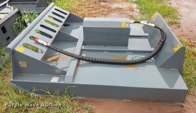 image for item HB9304 2020 Mower King SSRC72 skid steer brush mower