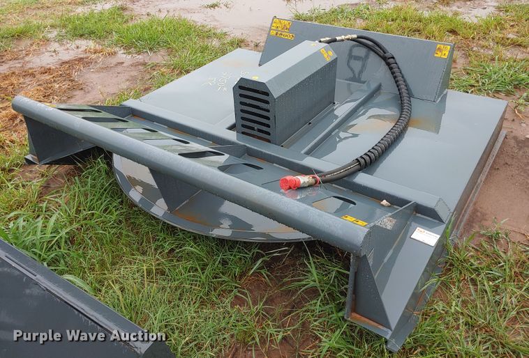 image for item HB9304 2020 Mower King SSRC72 skid steer brush mower