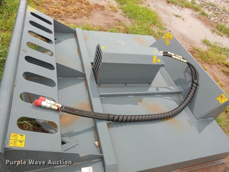 image for item HB9304 2020 Mower King SSRC72 skid steer brush mower