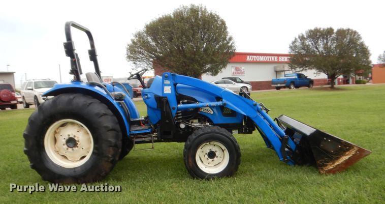 image for item HB9345 2004 New Holland TC55DA  MFWD tractor