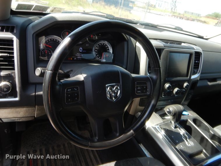 image for item HB9351 2013 Dodge Ram 1500  Quad Cab pickup truck