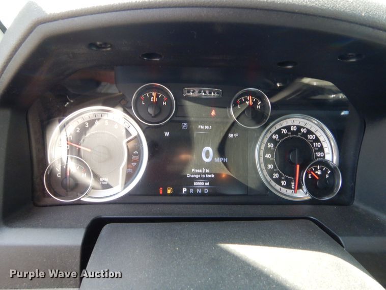 image for item HB9351 2013 Dodge Ram 1500  Quad Cab pickup truck