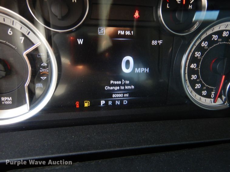 image for item HB9351 2013 Dodge Ram 1500  Quad Cab pickup truck