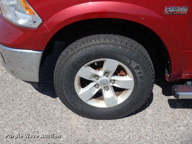 image for item HB9351 2013 Dodge Ram 1500  Quad Cab pickup truck