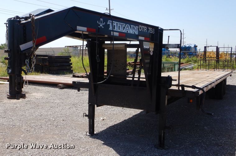 image for item HB9353 2011 Titan equipment trailer