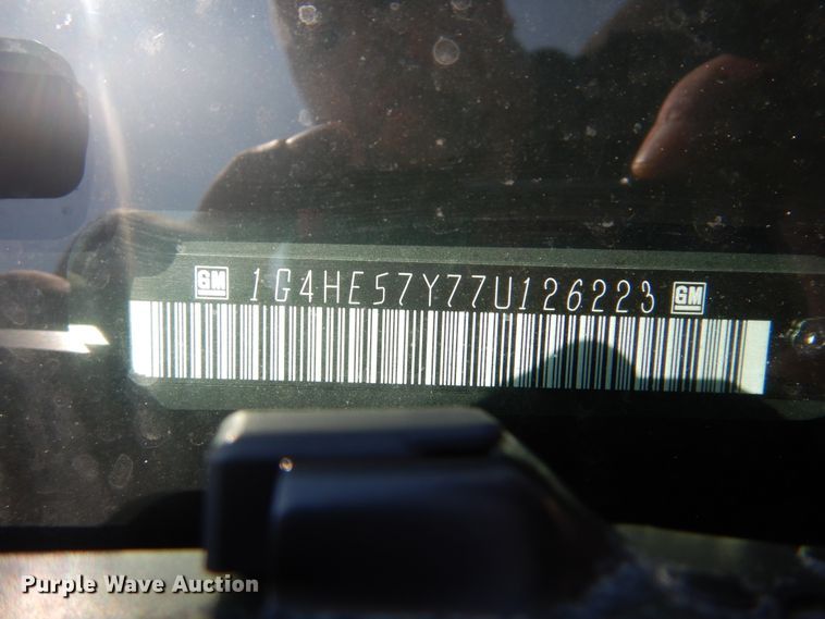 image for item HJ9810 2007 Buick Lucerne CXS