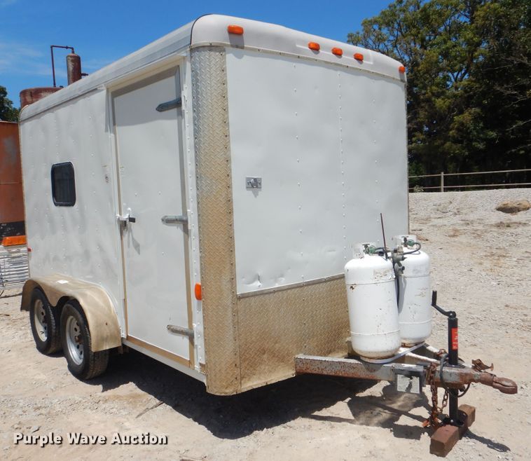 image for item HJ9833 2010 Cargo Craft enclosed cargo trailer