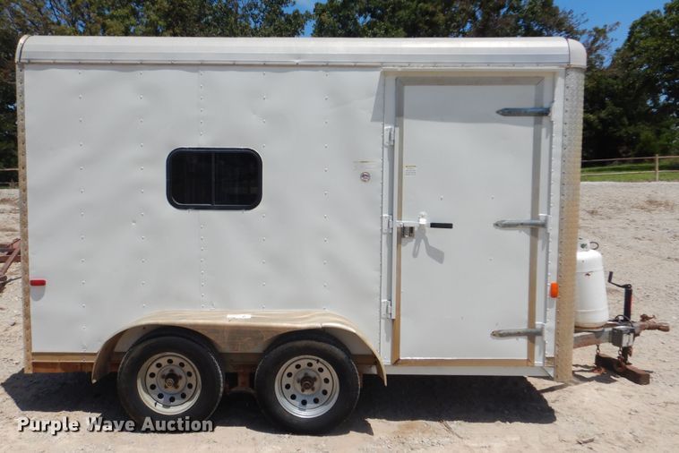 image for item HJ9833 2010 Cargo Craft enclosed cargo trailer