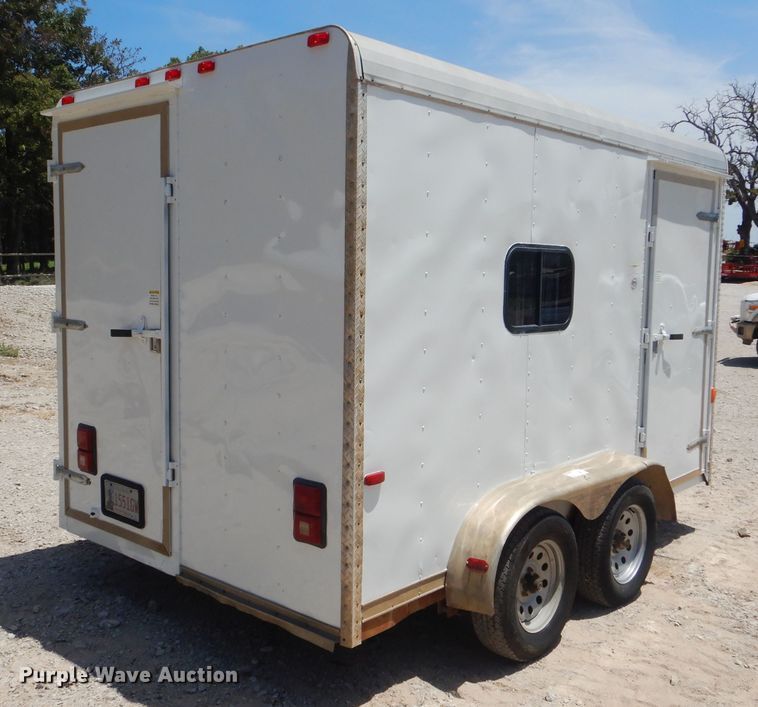 image for item HJ9833 2010 Cargo Craft enclosed cargo trailer
