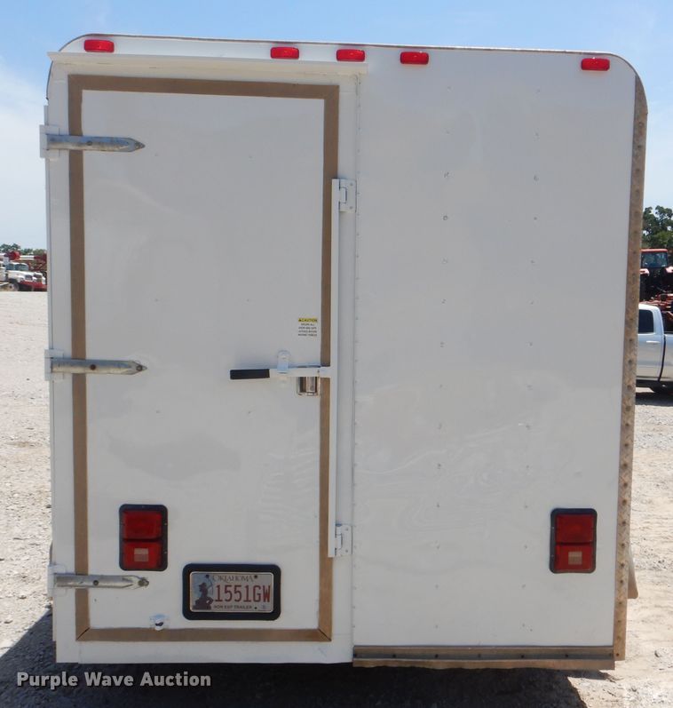image for item HJ9833 2010 Cargo Craft enclosed cargo trailer
