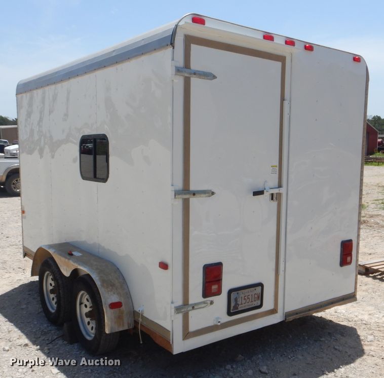 image for item HJ9833 2010 Cargo Craft enclosed cargo trailer
