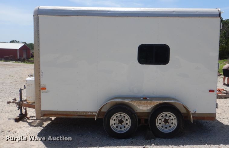 image for item HJ9833 2010 Cargo Craft enclosed cargo trailer