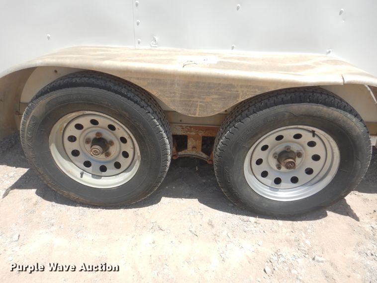 image for item HJ9833 2010 Cargo Craft enclosed cargo trailer