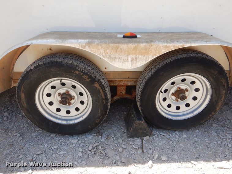 image for item HJ9833 2010 Cargo Craft enclosed cargo trailer