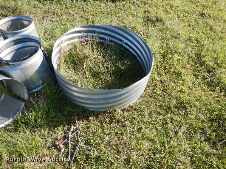 Tin horn culverts in Shamrock, OK Item HJ9847 sold Purple Wave