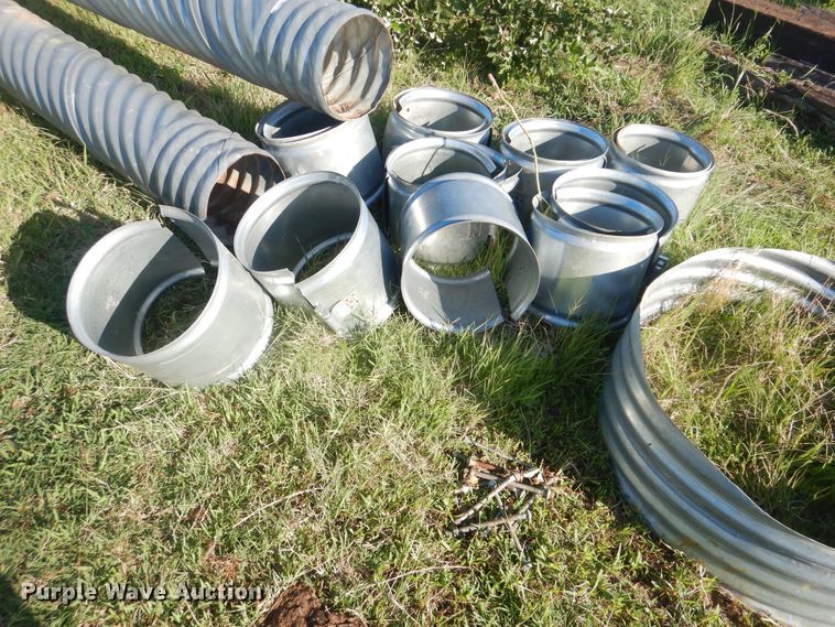 Tin horn culverts in Shamrock, OK Item HJ9847 sold Purple Wave
