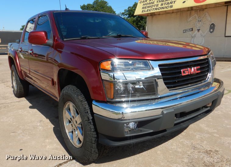 image for item HJ9876 2010 GMC Canyon  Crew Cab pickup truck