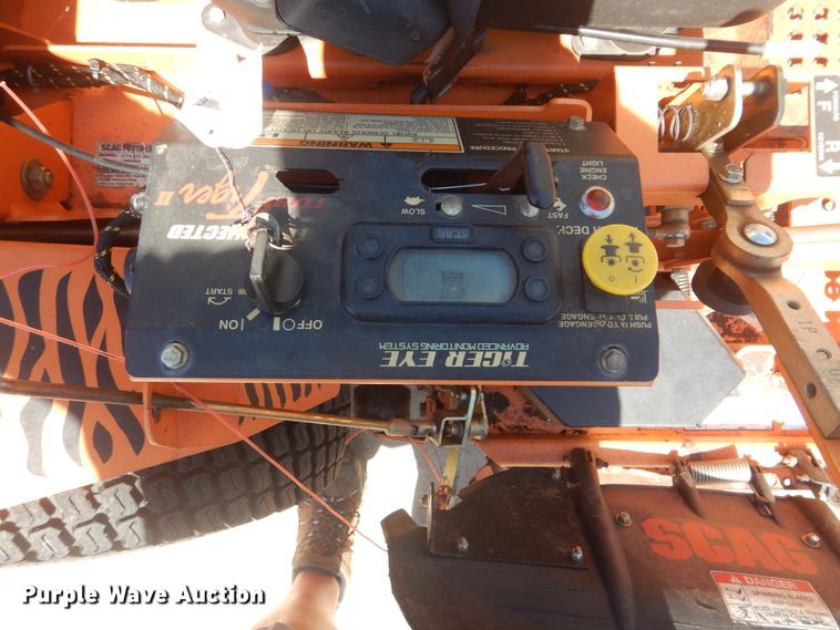 image for item HJ9885 Scag Turf Tiger II ZTR lawn mower