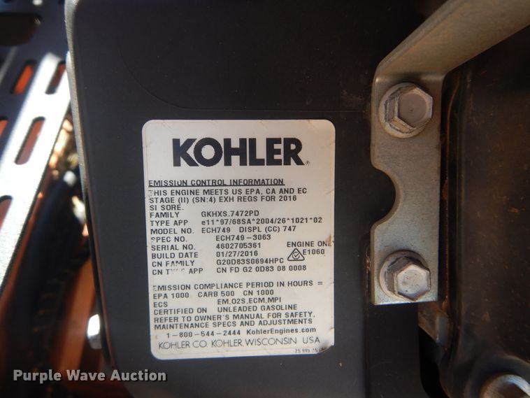 image for item HJ9885 Scag Turf Tiger II ZTR lawn mower