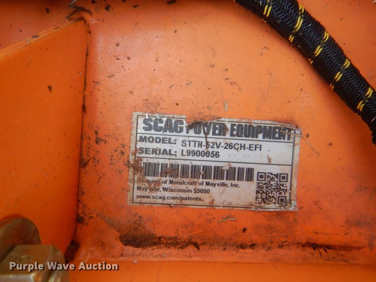 image for item HJ9885 Scag Turf Tiger II ZTR lawn mower