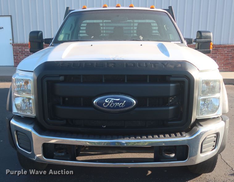 image for item HT9656 2015 Ford F550 Super Duty XL  flatbed truck