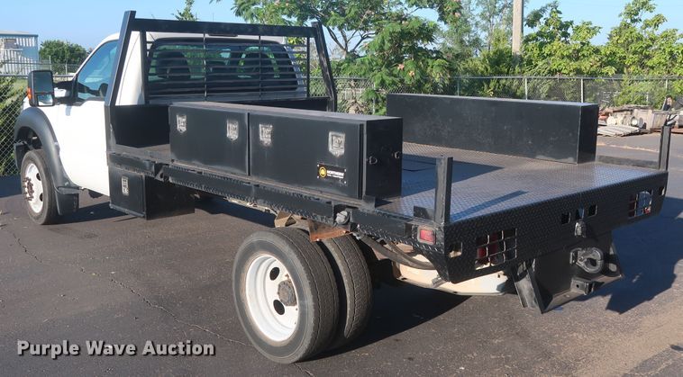 image for item HT9656 2015 Ford F550 Super Duty XL  flatbed truck