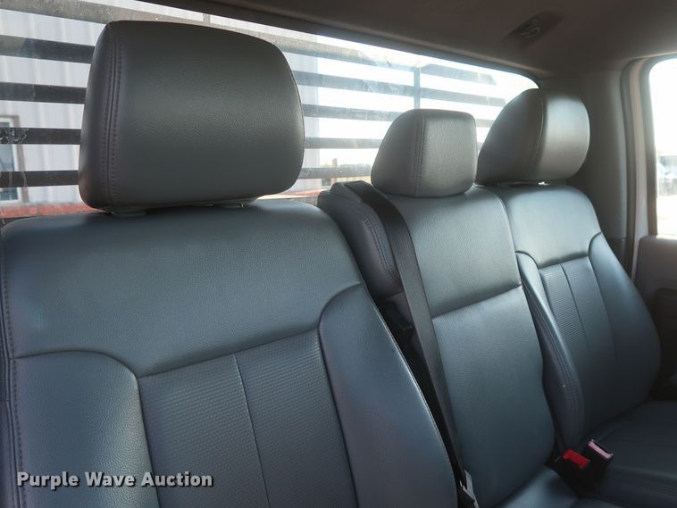 image for item HT9656 2015 Ford F550 Super Duty XL  flatbed truck