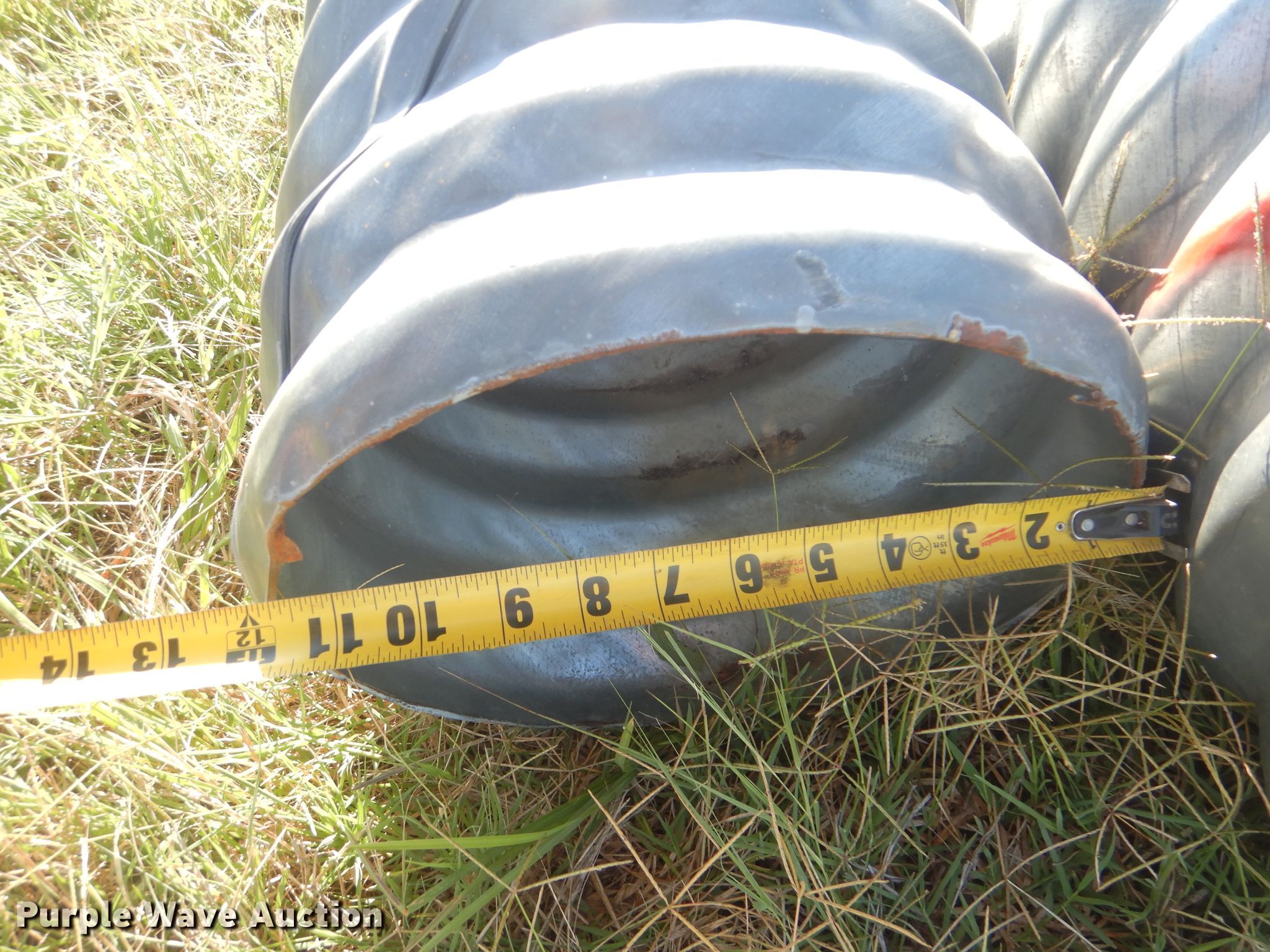 Tin horn culverts in Shamrock, OK Item HJ9847 sold Purple Wave
