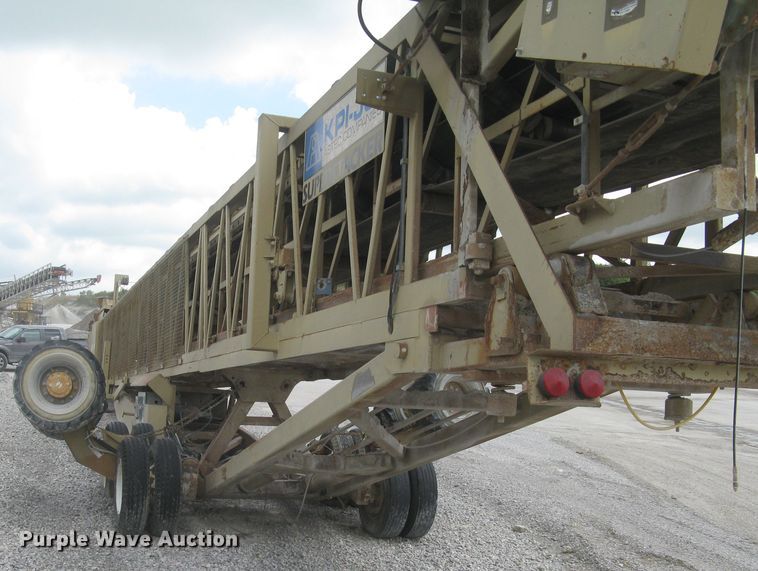 image for item DC1426 2009 Kolberg 33-36150 Super Stacker stacking conveyor