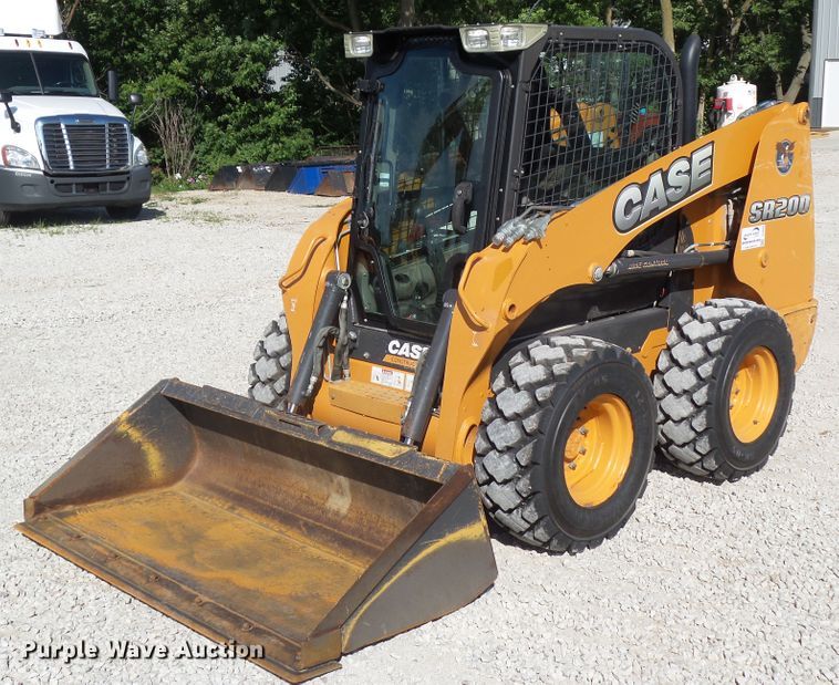 image for item DF0856 2012 Case SR200  skid steer loader