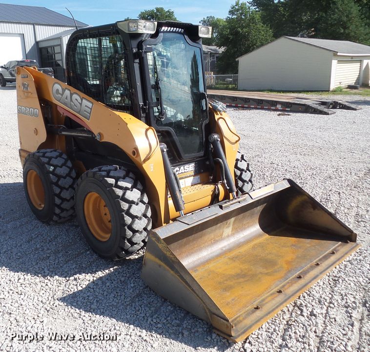 image for item DF0856 2012 Case SR200  skid steer loader