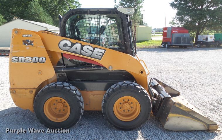 image for item DF0856 2012 Case SR200  skid steer loader