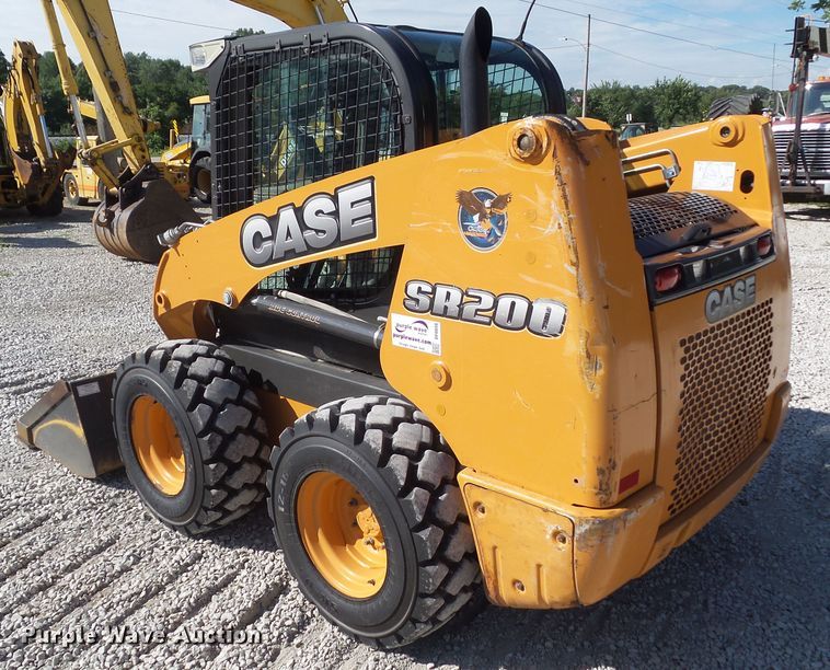 image for item DF0856 2012 Case SR200  skid steer loader