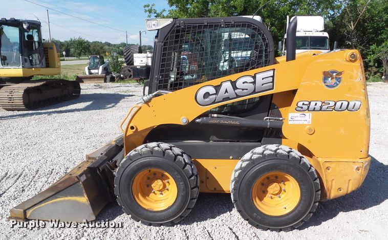 image for item DF0856 2012 Case SR200  skid steer loader