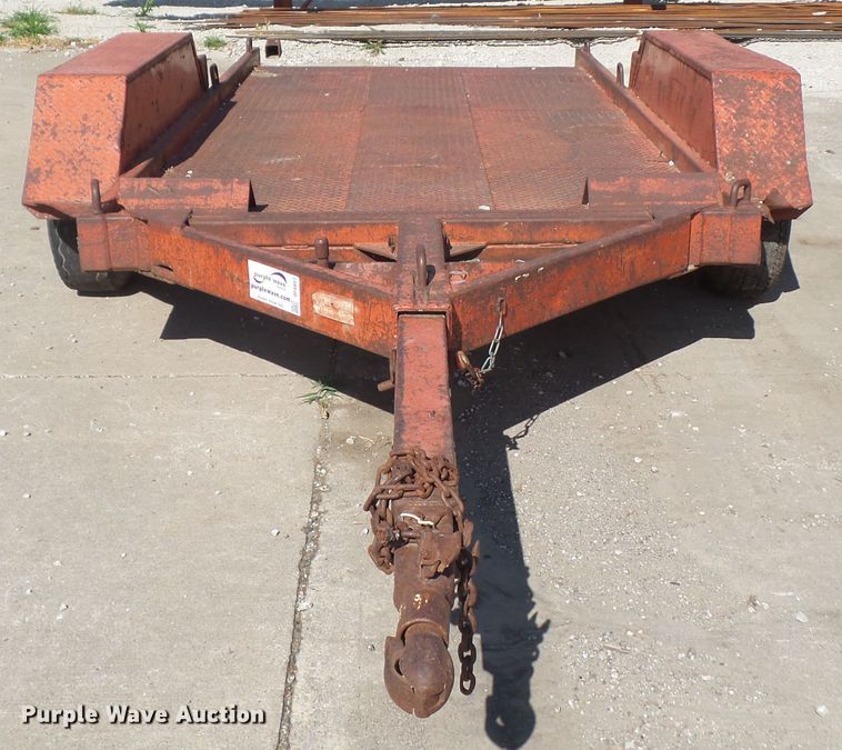 image for item DF0857 1975 Hylander tilt deck utility trailer