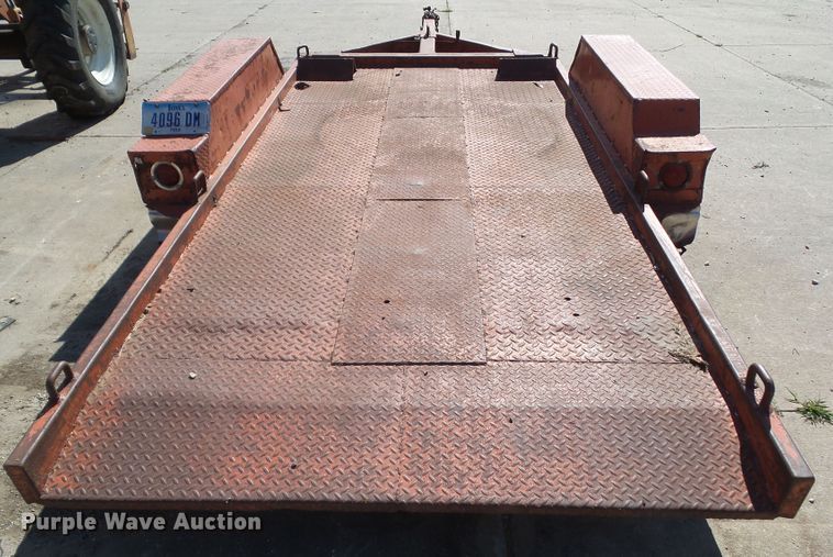 image for item DF0857 1975 Hylander tilt deck utility trailer