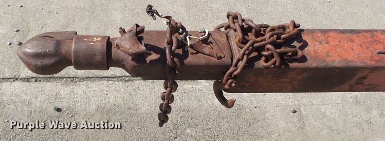 image for item DF0857 1975 Hylander tilt deck utility trailer