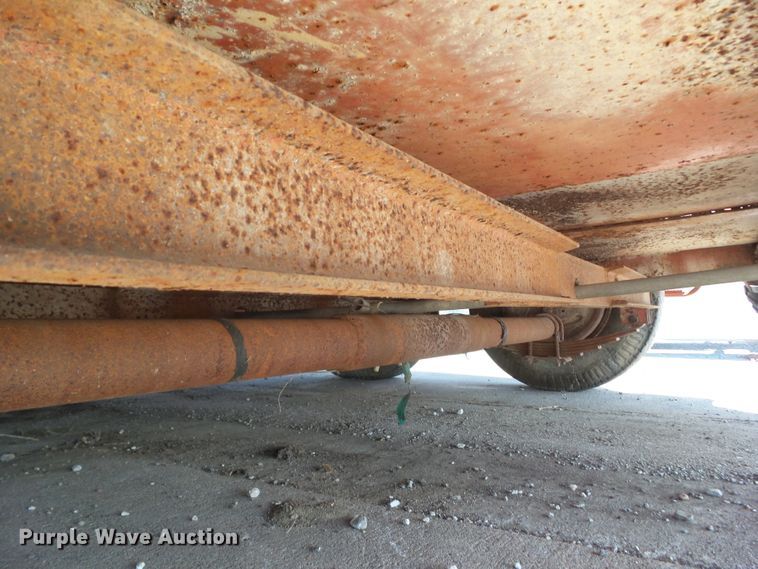 image for item DF0857 1975 Hylander tilt deck utility trailer