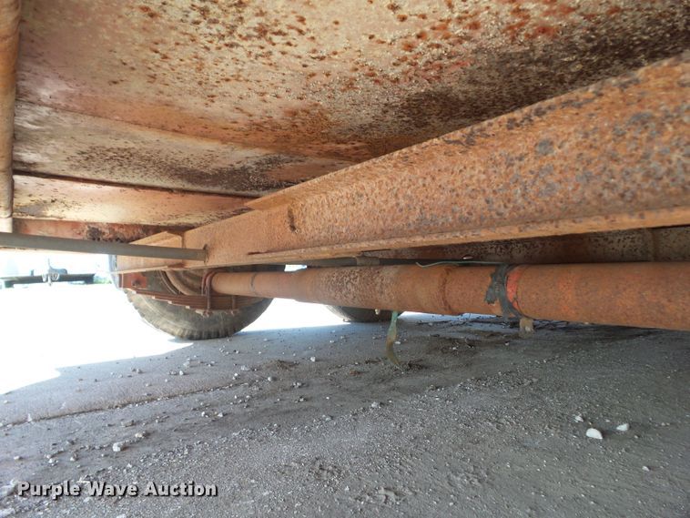 image for item DF0857 1975 Hylander tilt deck utility trailer