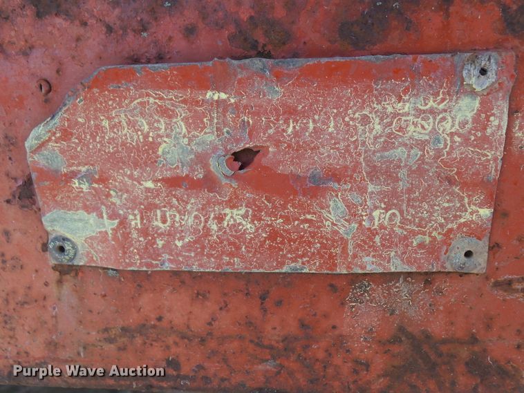 image for item DF0857 1975 Hylander tilt deck utility trailer