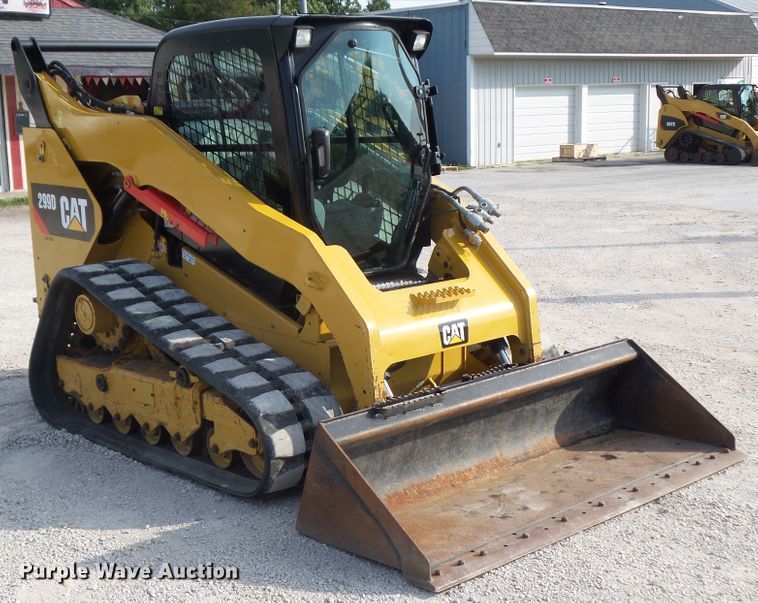 image for item DF0867 2013 Caterpillar 299D  tracked skid steer loader