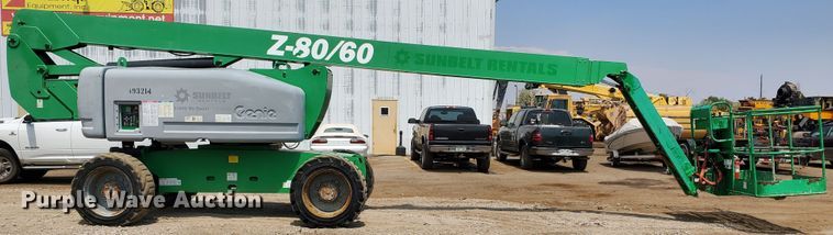 image for item DF5603 2012 Genie Z-80/60  boom lift