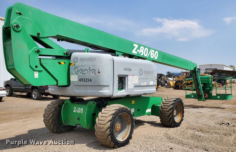 image for item DF5603 2012 Genie Z-80/60  boom lift