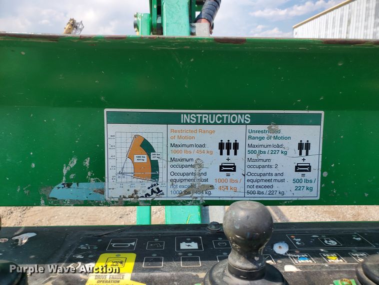 image for item DF5603 2012 Genie Z-80/60  boom lift