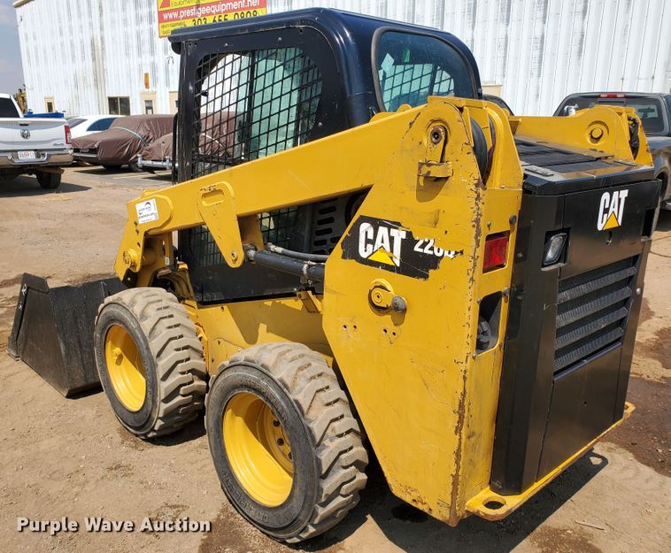 image for item DF5621 2017 Caterpillar 226D  skid steer loader