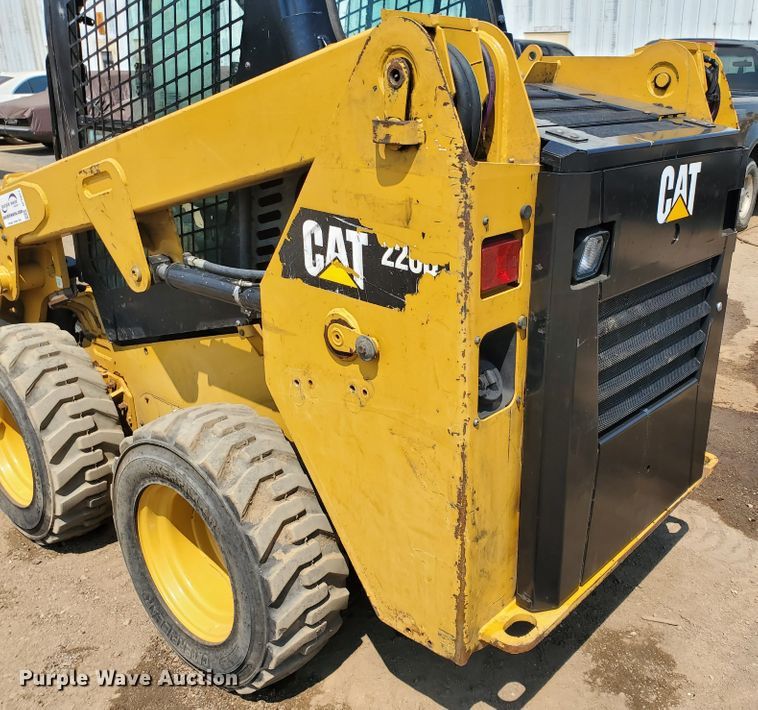 image for item DF5621 2017 Caterpillar 226D  skid steer loader