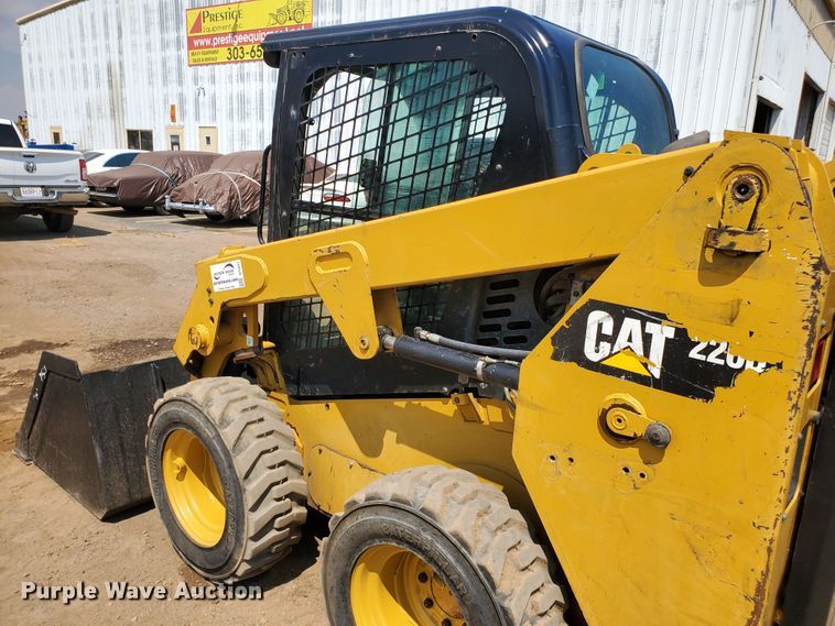 image for item DF5621 2017 Caterpillar 226D  skid steer loader